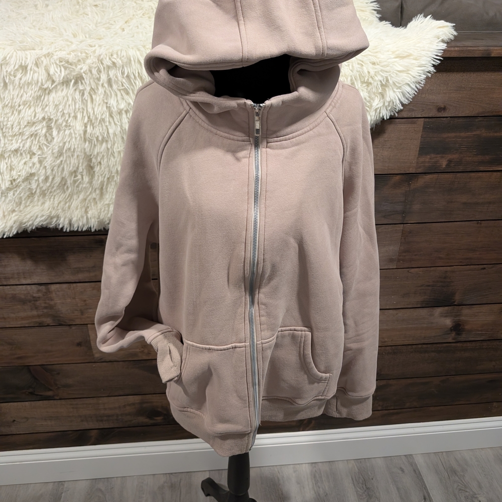 Women's Hooded Jacket in Tan W/Thumb Holes